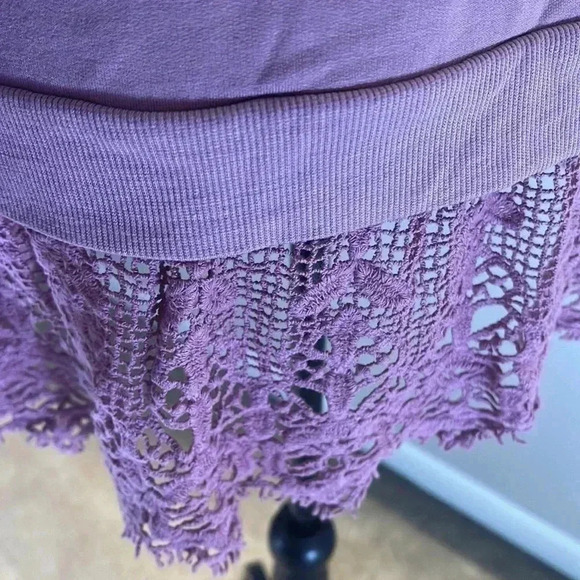 Rewind women's  blouse-tunic purple  size Medium - Picture 6 of 8